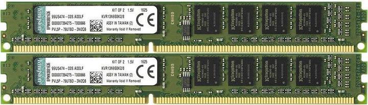 Actual product image Kingston ValueRAM (2 x 4GB, 1333 MHz, DDR3-RAM, DIMM)