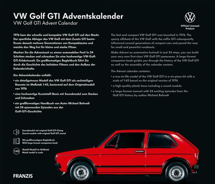 Produktbild Franzis VW Golf GTI