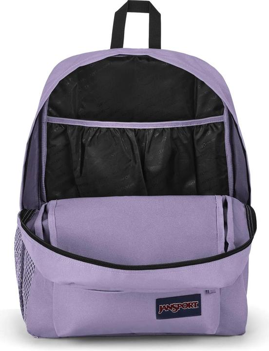 Actual product image JanSport flex pack pastel lilac backpack