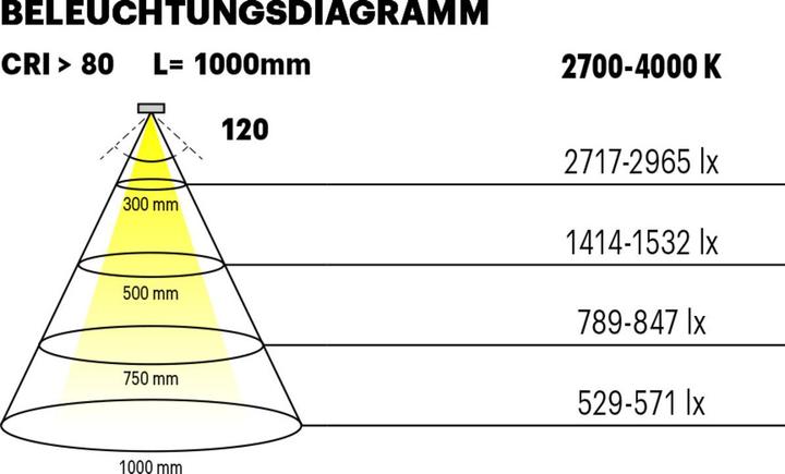 Immagine prodotto L&S Nastri LED Tudo HE Emotion 9.8 / 24 V (Bianco neutro, 5000 cm, Interno)