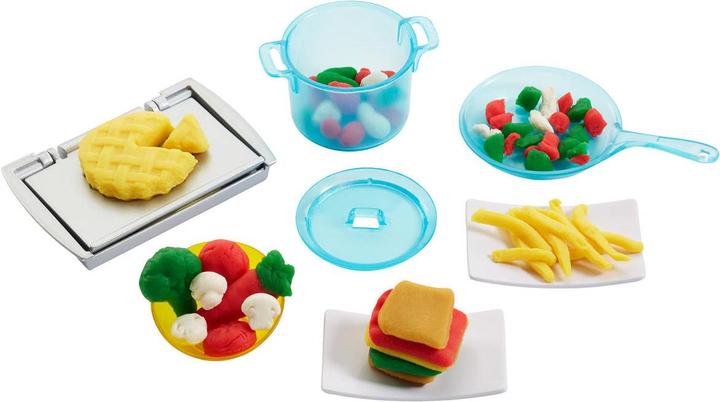Actual product image Barbie Deluxe kitchen play set & doll