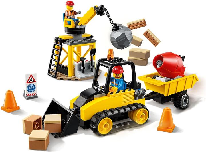 Actual product image LEGO Excavator on the construction site (60252, LEGO City)