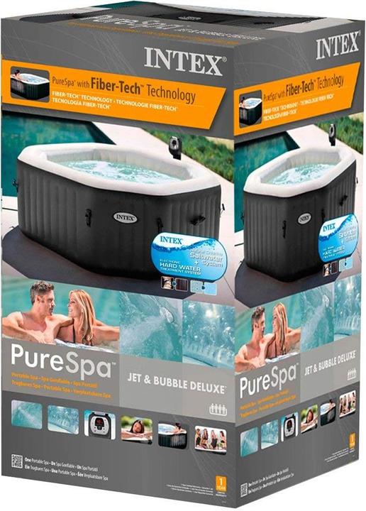 Actual product image Intex PureSpa Jet and Bubble Deluxe Massage (6 pers.)
