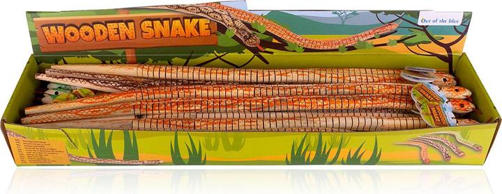 Actual product image Out of the blue Ootb - Wooden play snake, approx. 50 cm