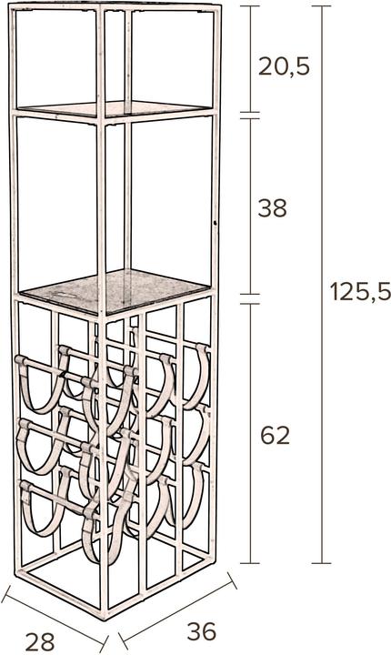 Actual product image Dutchbone Cabinet Mil