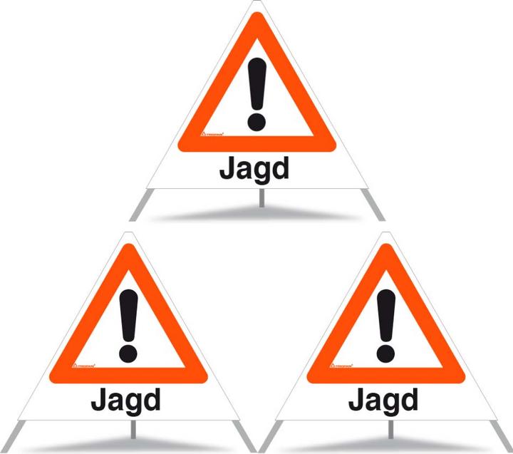 Image du produit Moravia Signal pliable Triopan, SL 700 mm, N, symbole 1.30 Autres dangers