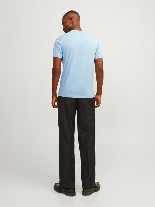 Produktbild Jack & Jones Einfarbig Grandad Kragen T-shirt T-shirt (XS)