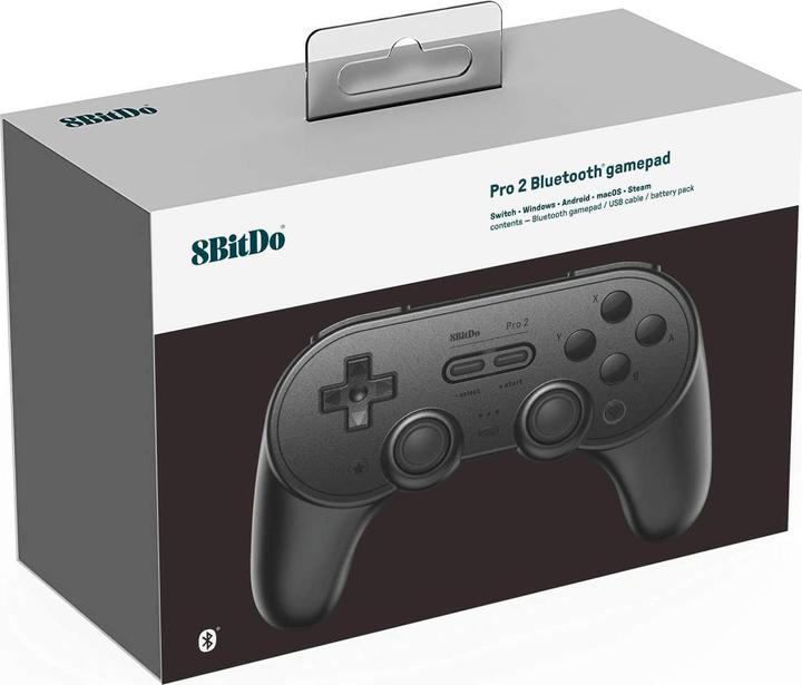 Immagine prodotto 8bitdo Pro2 (Android, iOS, Switch, Steam Machine, PC, Lampone Pi 3)