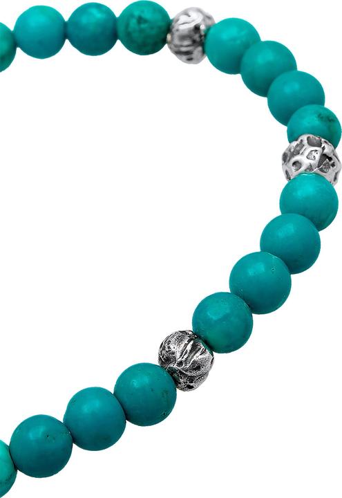Produktbild Kuzzoi Bead, Perle (19 cm, Howlith, 925er Sterling Silber, Plastik)