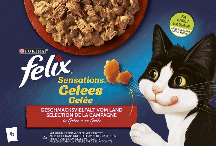 Immagine prodotto Felix sensation Gelée manzo & pollo (Adulto, 4 pz., 340 g)