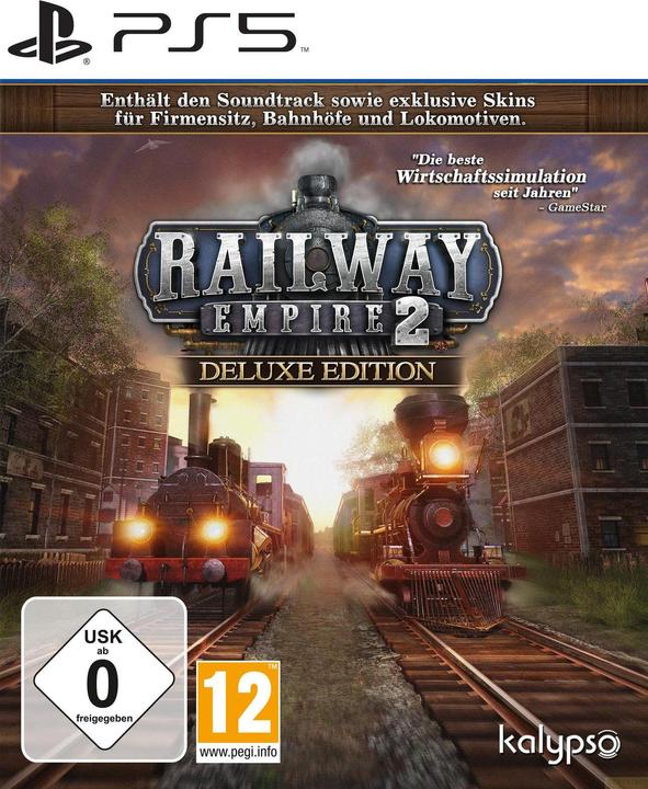 Produktbild Railway Empire 2 - Deluxe Edition (PS5, DE)