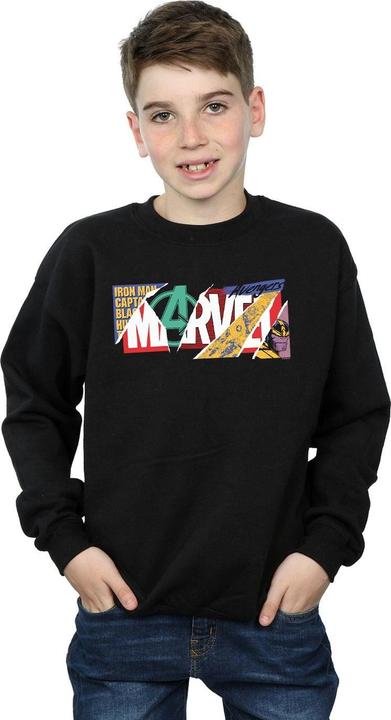Image du produit - Sweat COLLAGE LOGO - Garçon (128)