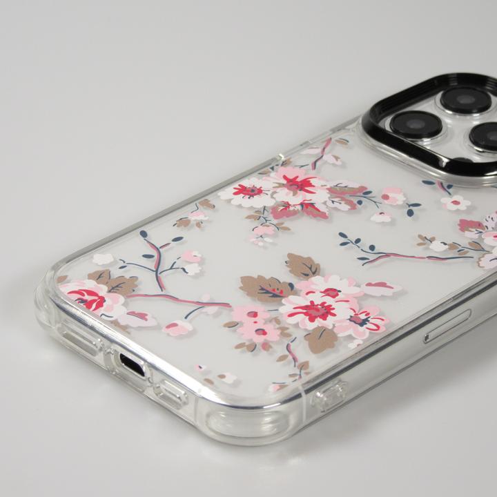 Produktbild PhoneLook Hülle Straffes Gummi Silikon mit verstärkten Ecken blühende Kirschblüte (Apple iPhone 14 Pro Max)