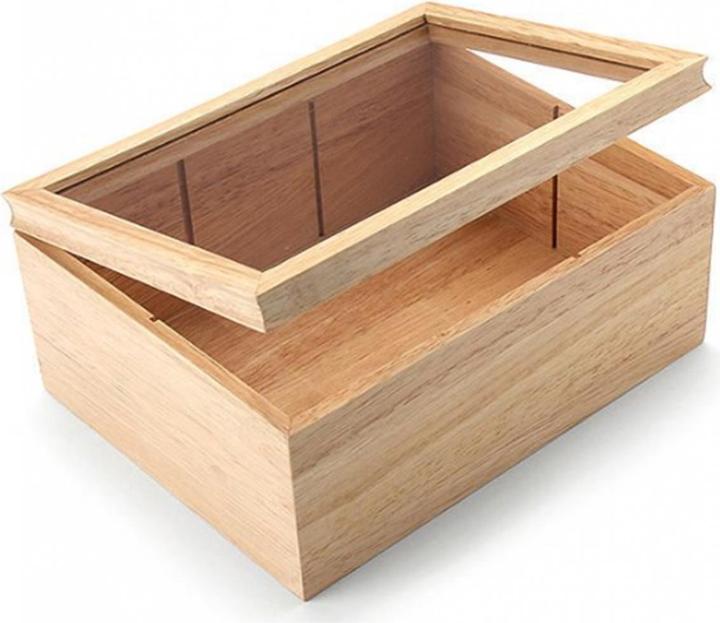 Image du produit Continenta Boîte de sachets de thé en bois dur