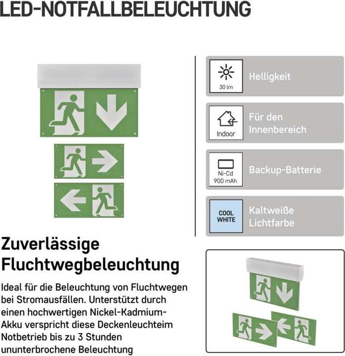Image du produit Emos Notausgangsschild