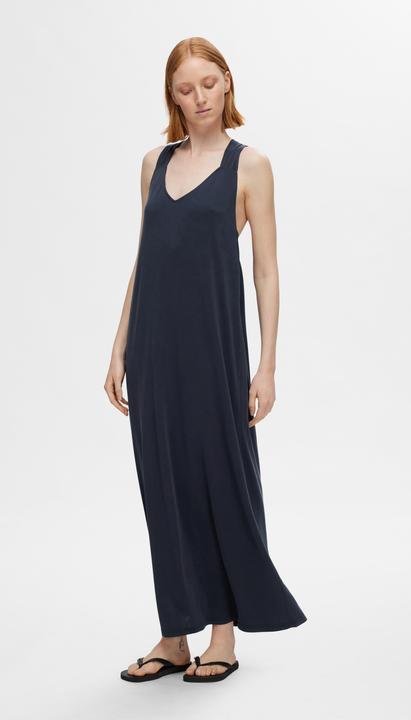 Actual product image Selected Femme Knotted midi dress (L)