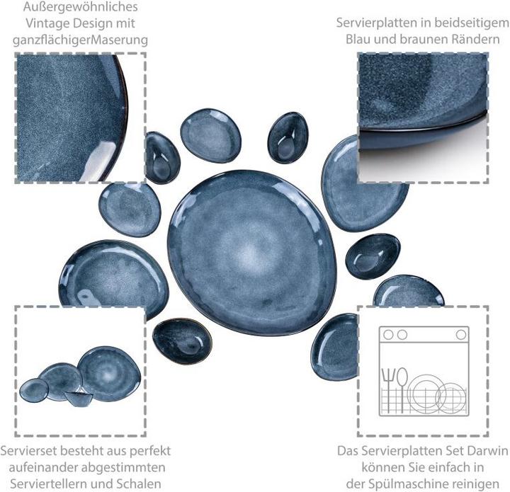 Produktbild Sänger Geschirr Servierplatten Set Darwin