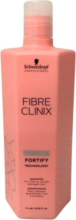 Schwarzkopf Fibre Clinix - Fortify Shampo (1000 ml, Flüssiges Shampoo)