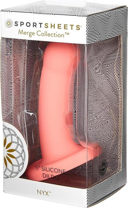 Actual product image Sportsheets Nexus Nyx Dildo Coral