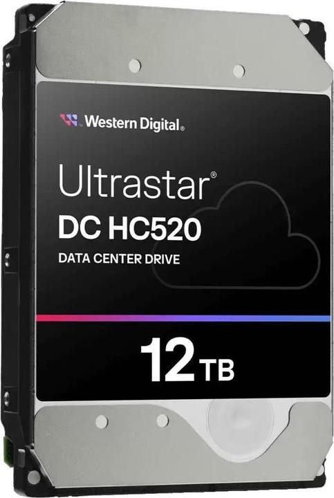 Produktbild WD Ultrastar HE12 12TB HDD SATA 6Gb/s 4KN SE 7200Rpm HUH721212ALN604 24x7 8,9cm 3,5Zoll Bulk (12 TB, 3.5")