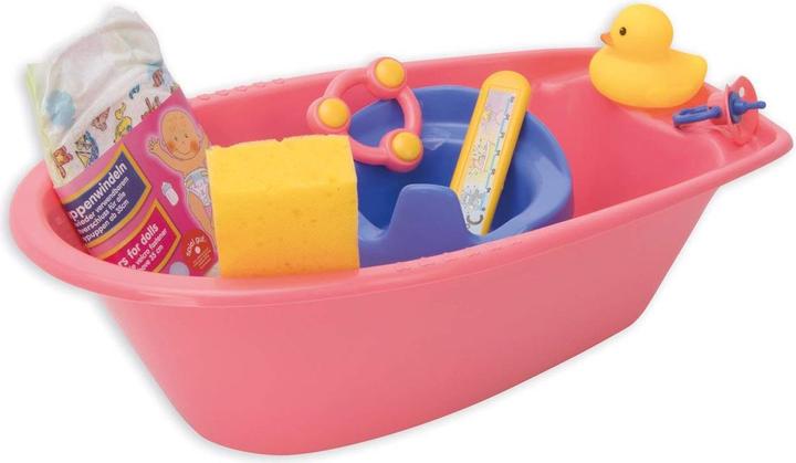 Actual product image Heless Bathtub filled