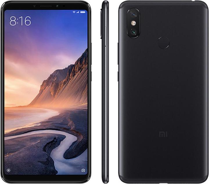 Produktbild Xiaomi Mi Max 3 (64 GB, Schwarz, 6.90", Hybrid Dual SIM, 12 Mpx, 4G)
