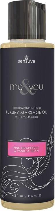 Immagine prodotto Sensuva Me & You Olio per massaggi al pompelmo rosa e ai semi di vaniglia 125 ml (125 ml)