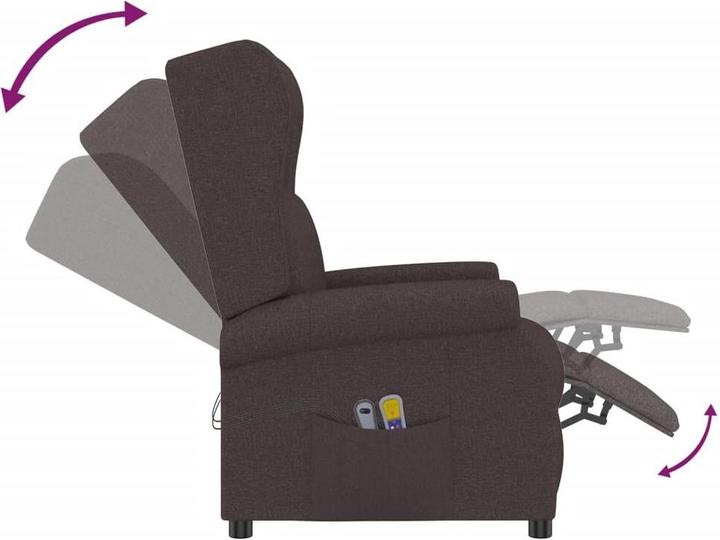 Actual product image VidaXL Elektrischer Massagestuhl