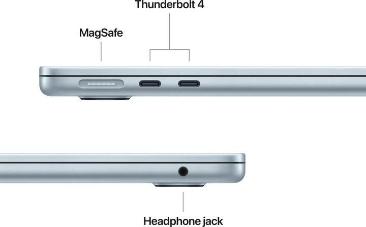 Produktbild Apple MacBook Air – 2025 (13.60", M4, 24 GB, 256 GB, DE)