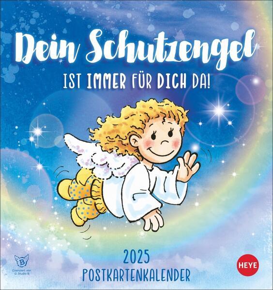 Produktbild Schutzengel Postkartenkalender 2025 (Deutsch)