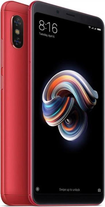 Produktbild Xiaomi Redmi Note 5 (64 GB, Red, 6", Hybrid Dual SIM, 12 Mpx, 4G)