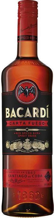 Bacardi Carta Fuego (1 x 70 cl)