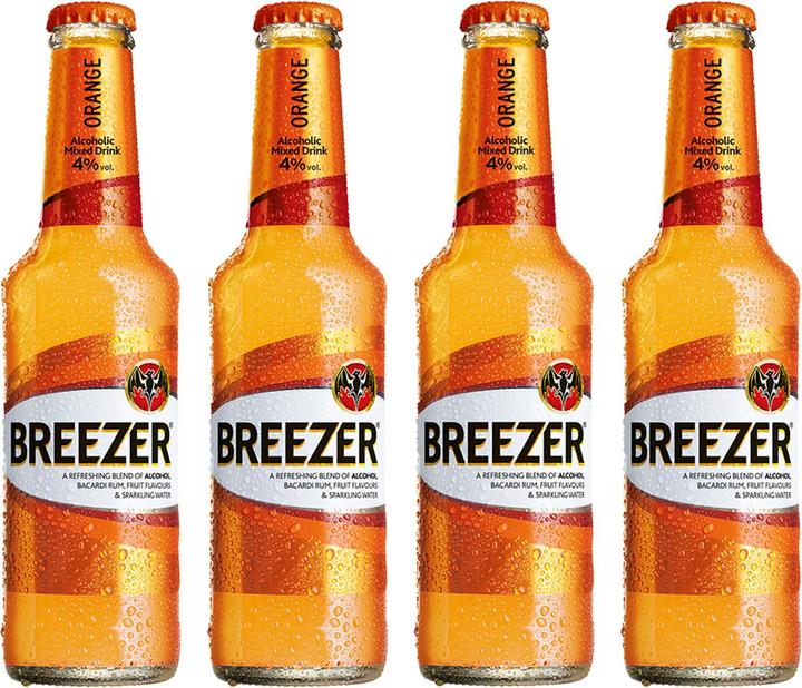 Produktbild Bacardi Breezer Orange (4 x 27.5 cl)