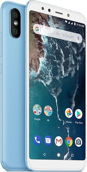 Produktbild Xiaomi Mi A2 (64 GB, Blue, 5.99", Dual SIM, 12 Mpx, 4G)