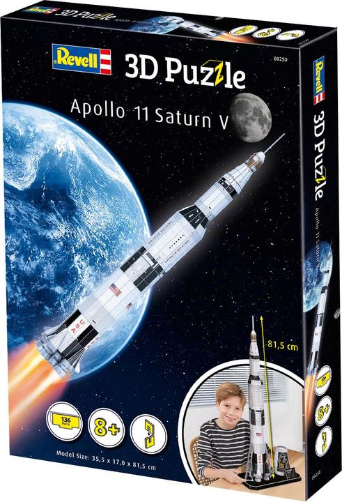 Image du produit Revell Apollo 11 Saturn V (136 pièces)