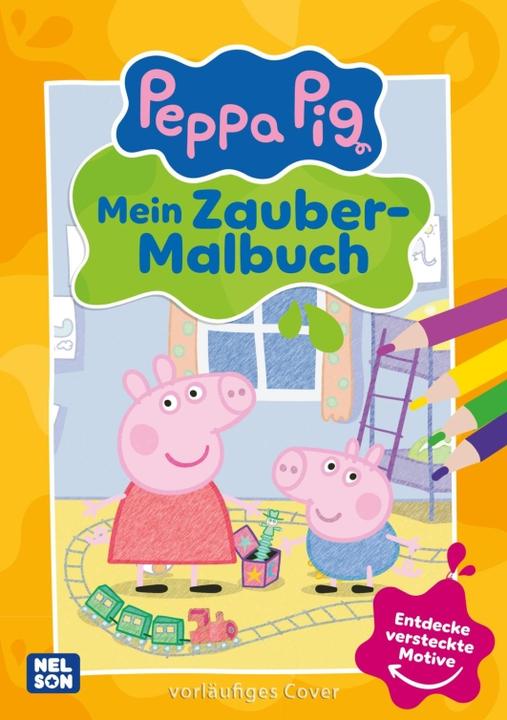 Actual product image Peppa Wutz Ausmalbilder: Mein Zauber-Malbuch