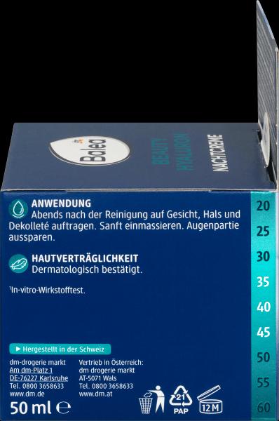 Image du produit dm Balea Crème de nuit Beauty Hyaluron (50 ml, Crème de nuit)