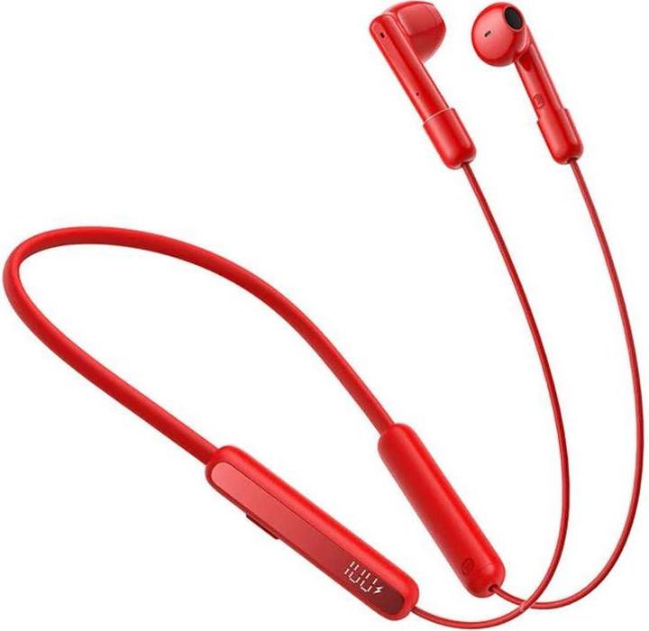 Actual product image Joyroom Magnetic Wireless Neckband Headphones, JR-DS1, (red) (20 h, Wireless)