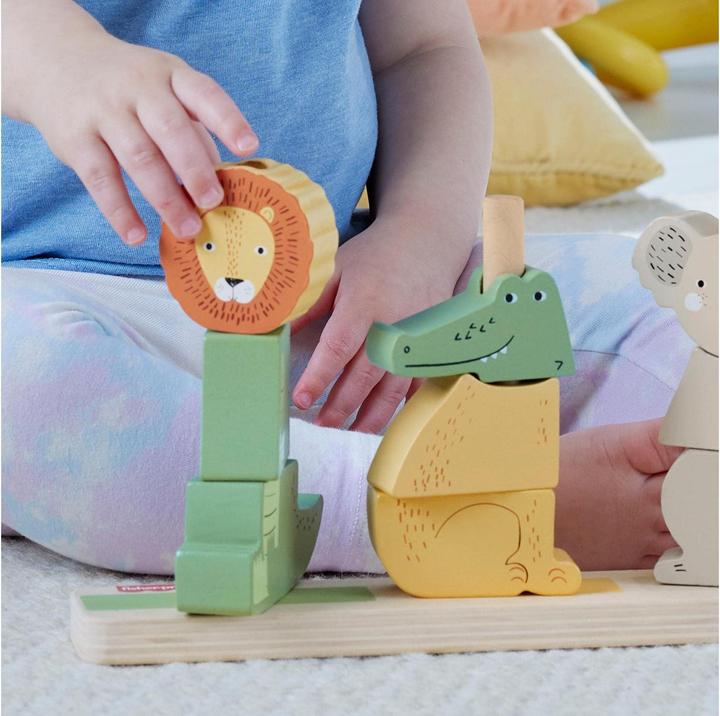 Produktbild Fisher-Price Stapel-Tierwelt aus Holz
