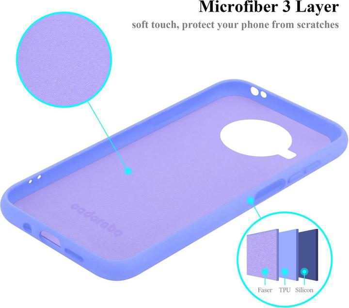 Immagine prodotto Cadorabo Copertura della cassa del silicone liquido TPU (Mi 10T Lite)
