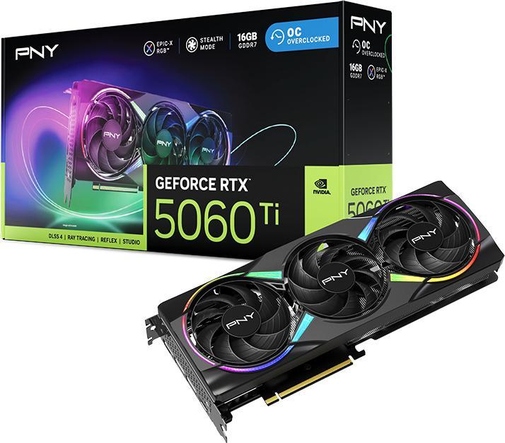Image du produit PNY GEFORCE RTX 5060 TI 16GB (16 Go)
