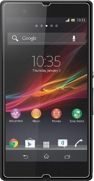 Actual product image Protectorking 1x real tempered 9H armoured glass 3D CLEAR (1 Piece, Sony Xperia Z)