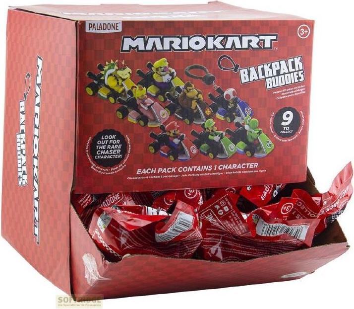 Image du produit Paladone Products Mario Kart Porte Cles Mystere Presentoir De 24pcs