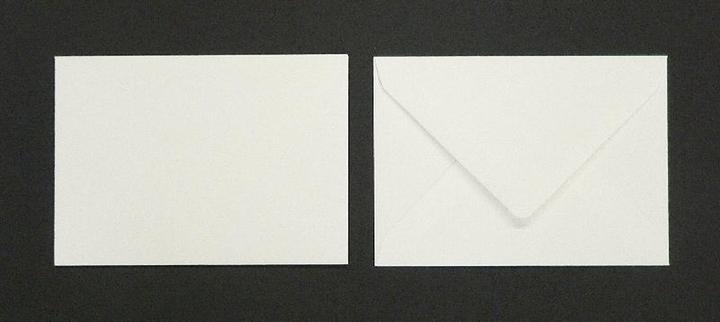 Produktbild Blanke Briefumschläge 80x114mm (DIN C7) 120g/qm gummiert VE=100 Stück biotop (100 x)