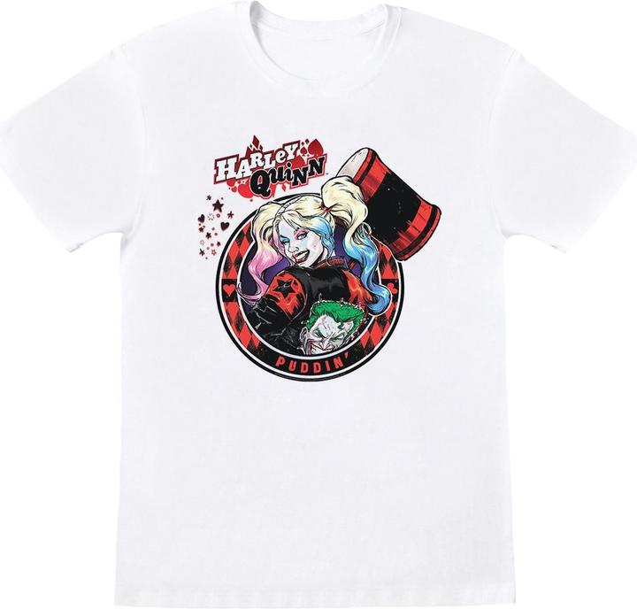 Image du produit - T-shirt HARLEY QUINN JOKER PATCH - Fille (116)