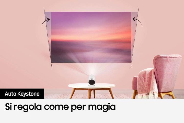 Actual product image Samsung The Freestyle (Full HD, 230 lm, 1.2:1)