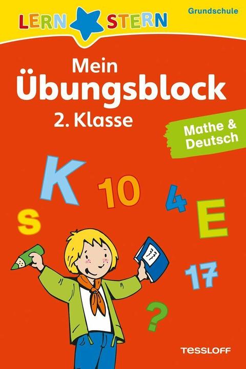 Produktbild Tessloff Lernstern: Mein Übungsblock 2. Klasse. Mathe & Deutsch (Deutsch, Birgit Fuchs, Peter Pfeiffer, Christopher Breu, 2012)