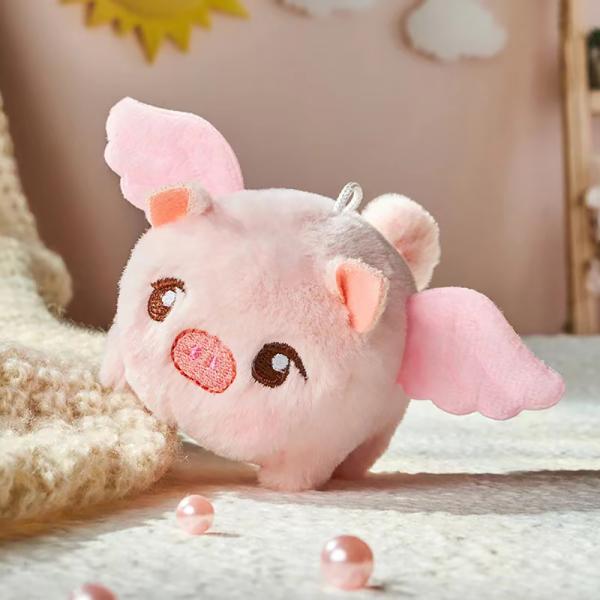 Actual product image Kögler Flying piggy, with vibration and rotating tail in 3 assorted designs (6 cm)