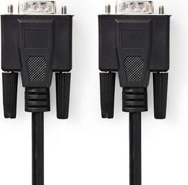 Produktbild Nedis VGA-Kabel VGA Stecker VGA Stecker Vernickelt Maximale Auflösung: 1280x768 20.0 m rund ABS Schw (20 m, VGA)