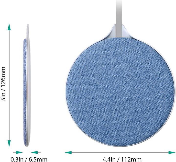 Actual product image Aukey LC-Q4 Wireless Charger (10 W)